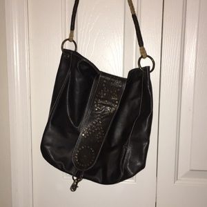 Faux leather bag
